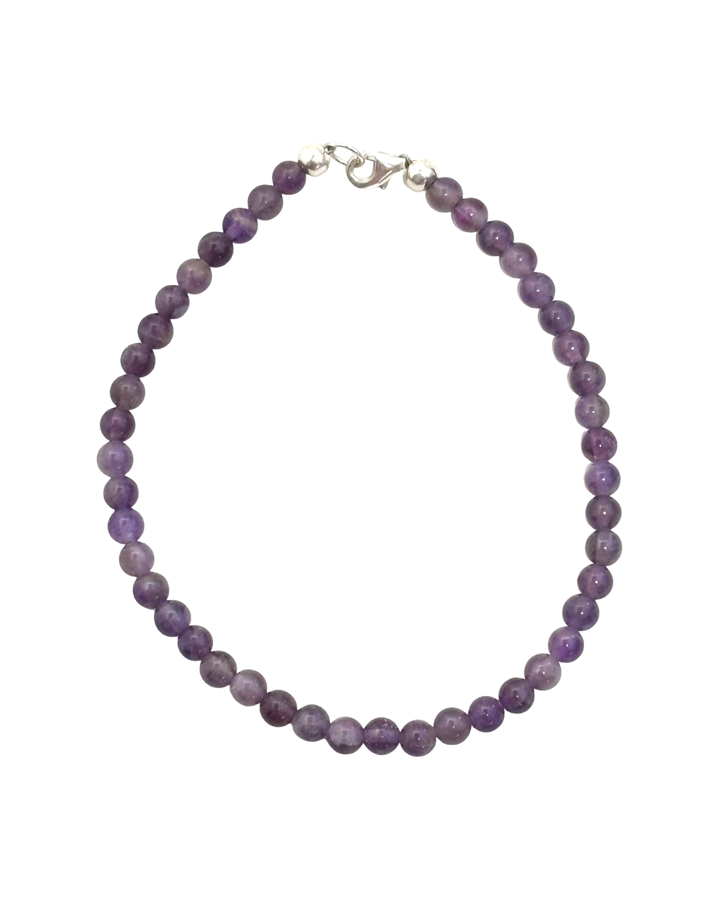 Lucid Love - Faceted Amethyst Gemstone Bracelet