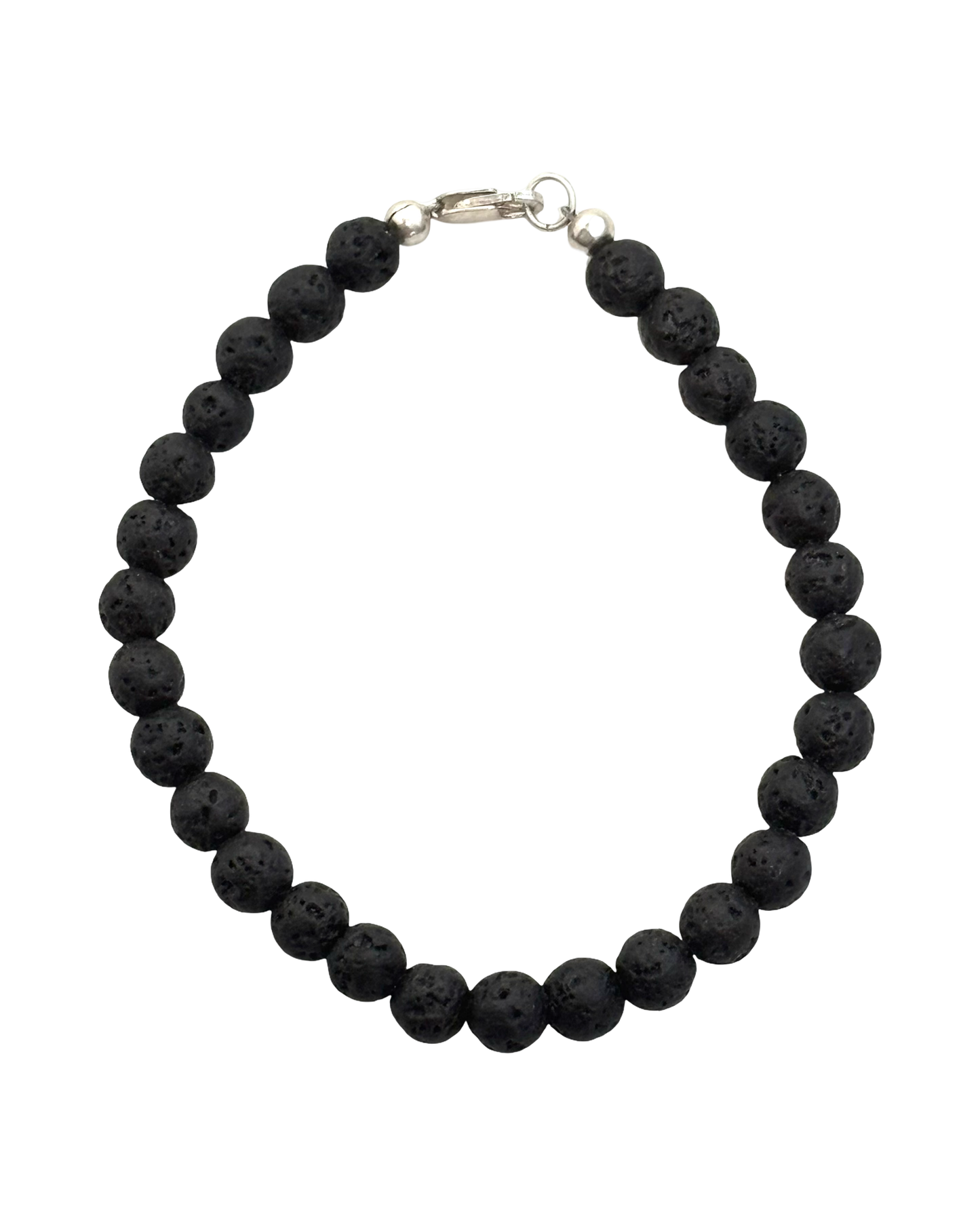 Molten Ground - Lava Rock Gemstone Bracelet