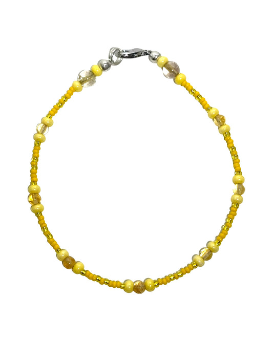 Daybreak - Anklet w/ Citrine Gemstones