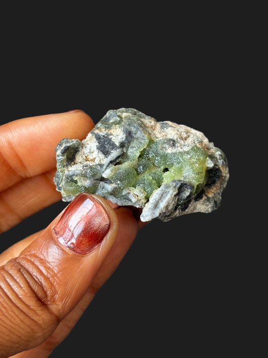 Rare Green Wavellite with Botryoidal Clusters Layered in Quartz Veins – Mauldin Mountain, Arkansas