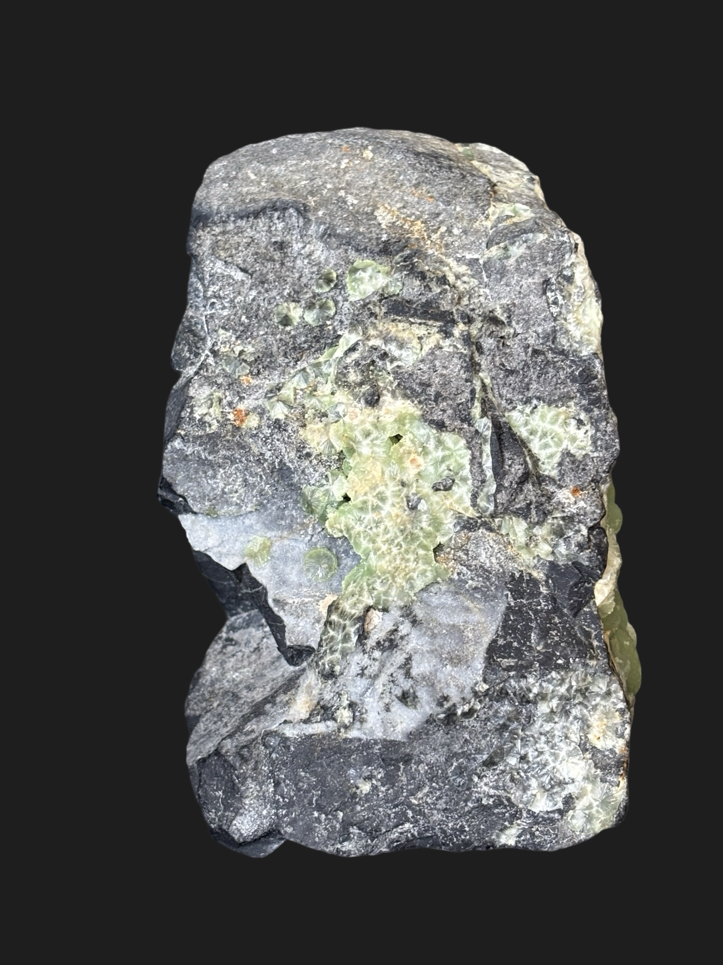 Museum-Quality Green Wavellite with Bold Shimmering Botryoidal Formations – Mauldin Mountain, Arkansas