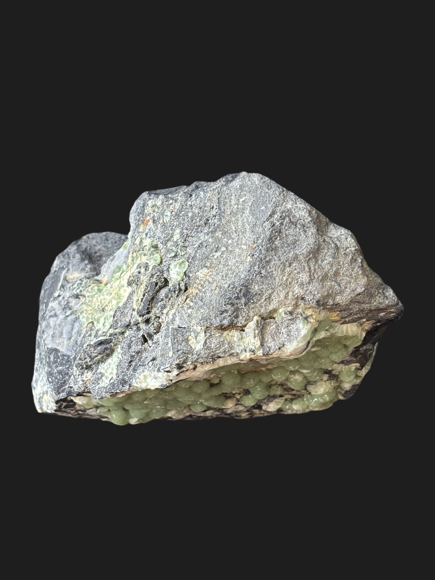 Museum-Quality Green Wavellite with Bold Shimmering Botryoidal Formations – Mauldin Mountain, Arkansas