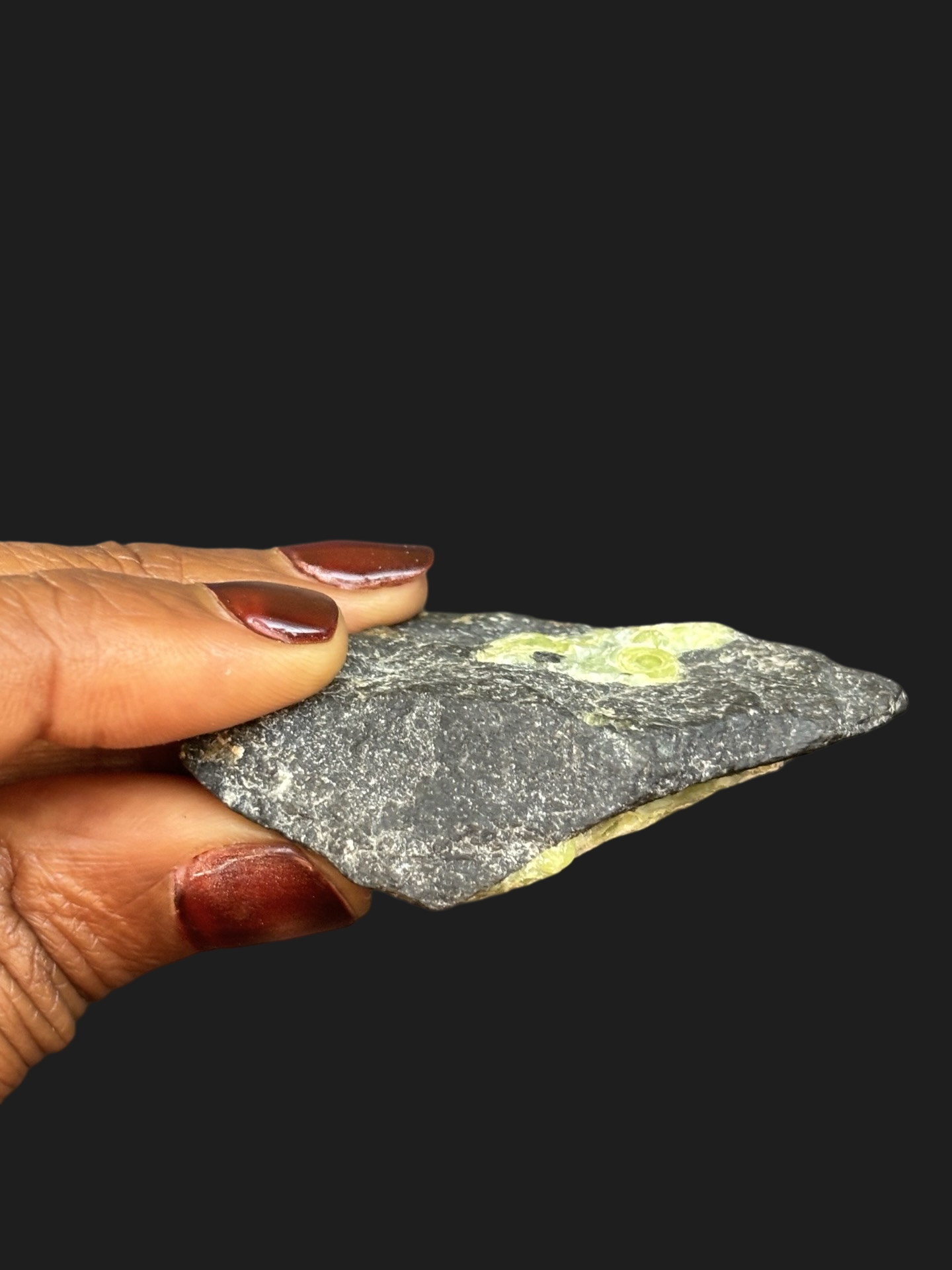 Powerful Wavellight Specimen with Cat Eye Crystals in Different Green Tones & Botryoidal Formation – Mauldin Mountain, Arkansas