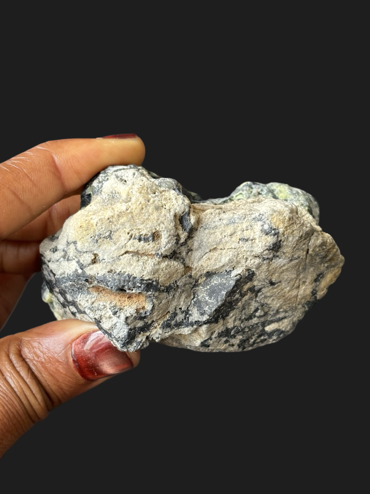 Striking Wavellite with Green & Gray Crandallite on Chert + Novaculite Matrix – Mauldin Mountain, Arkansas