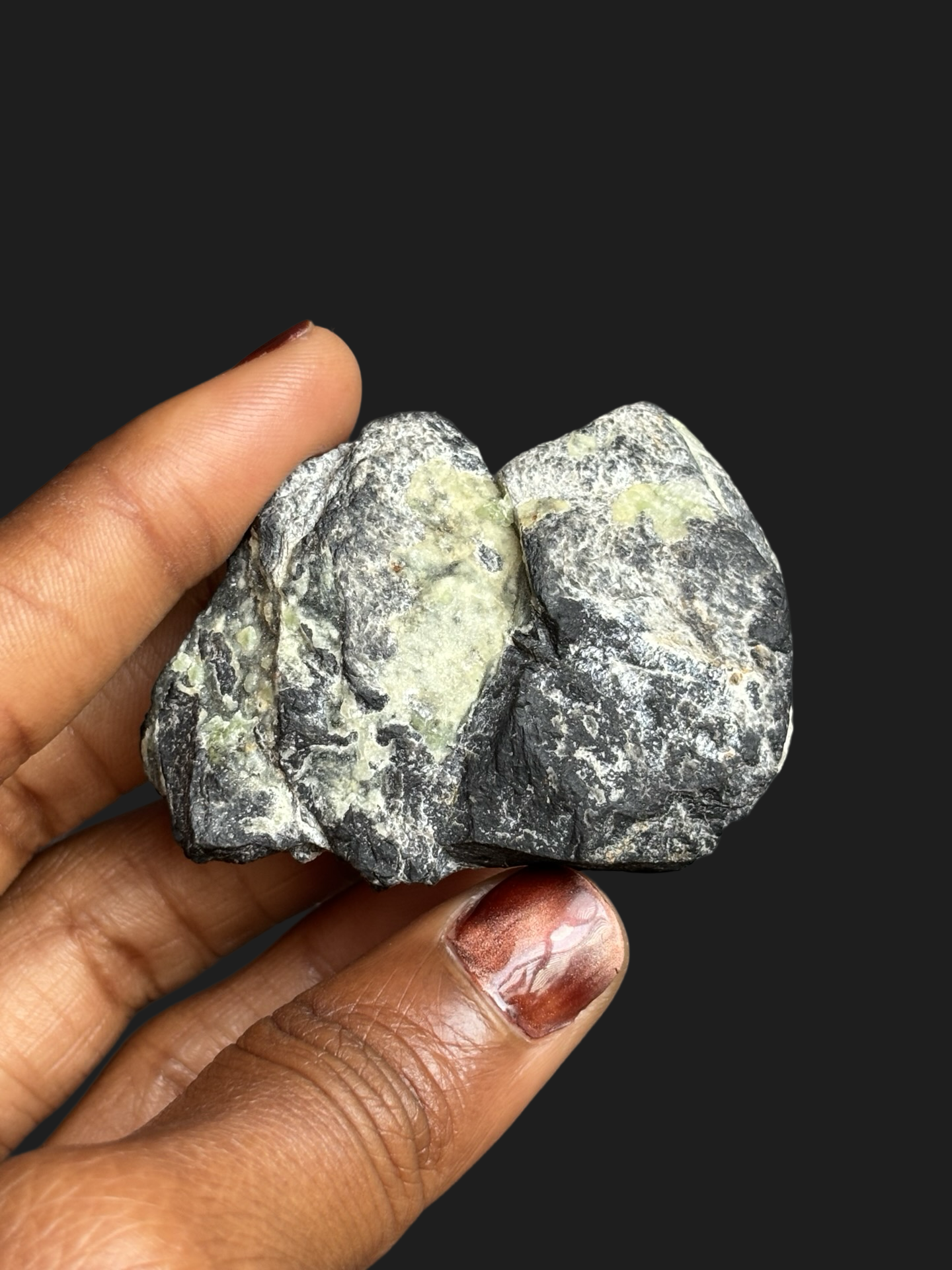 Unique Wavellite Crystal with Cat’s Eye, Druzy, & Botryoidal on Ash-Tinted Novaculite – Mauldin Mountain, Arkansas