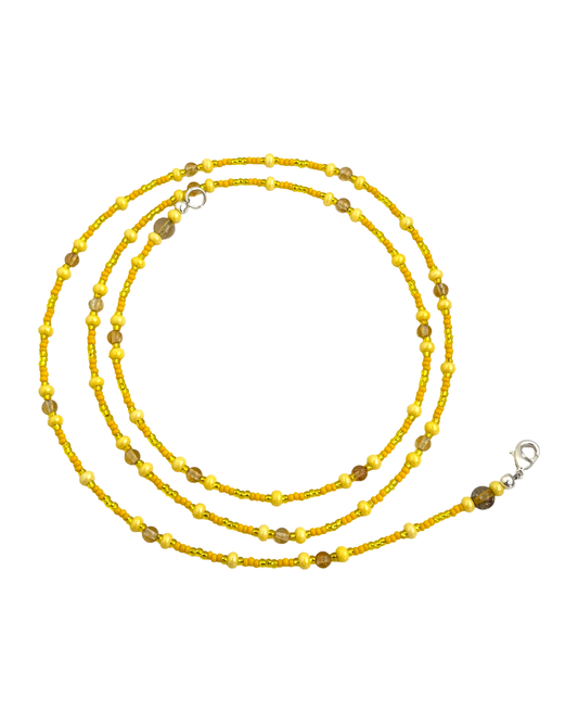 Glow Getter Waistbead w/ Citrine Gemstones