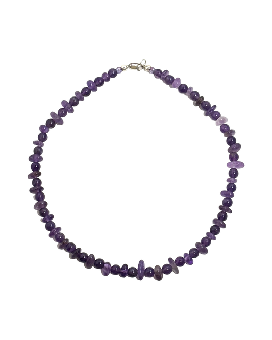 Third Eye Drift - Amethyst Gemstone Necklace