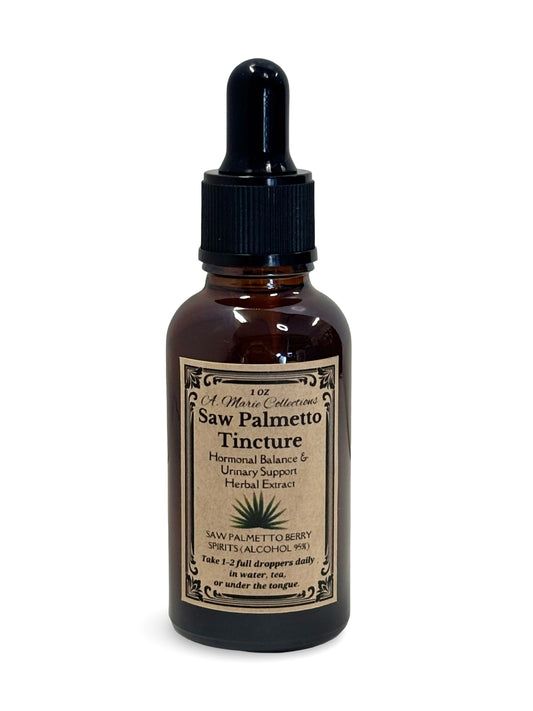 Saw Palmetto Tincture - Hormonal Balance, Prostate Wellness, & Urinary Support