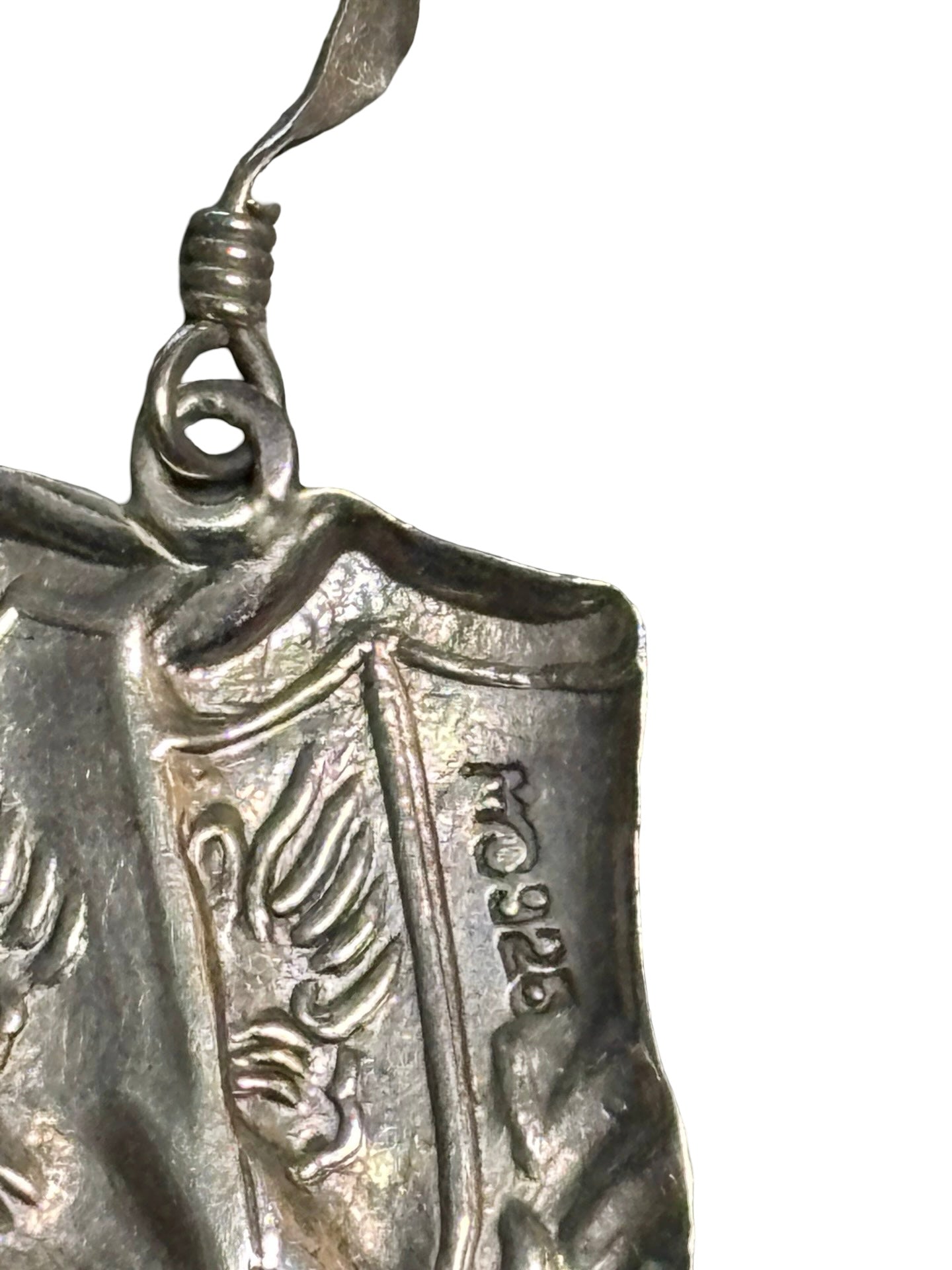 Vintage Sterling Silver Cowboy Boot Earrings with Dangle Star Spur