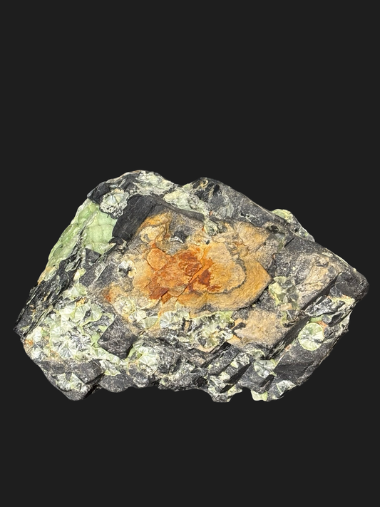 Large 10lb Wavellite Specimen with Cat’s Eye, Botryoidal Formations & Iron Deposit – Mauldin Mountain, Arkansas